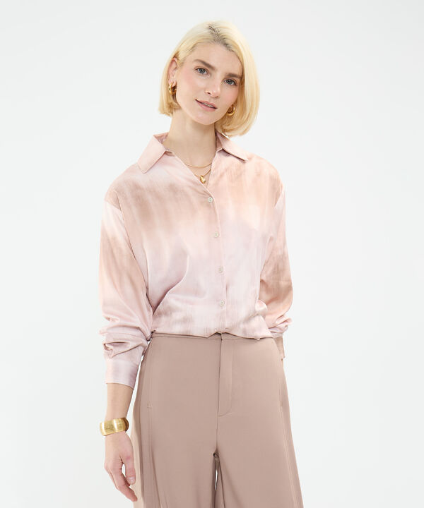 Blusa Satinada Estampada image number null