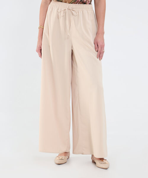 Pantalón Fluido Unicolor image number null