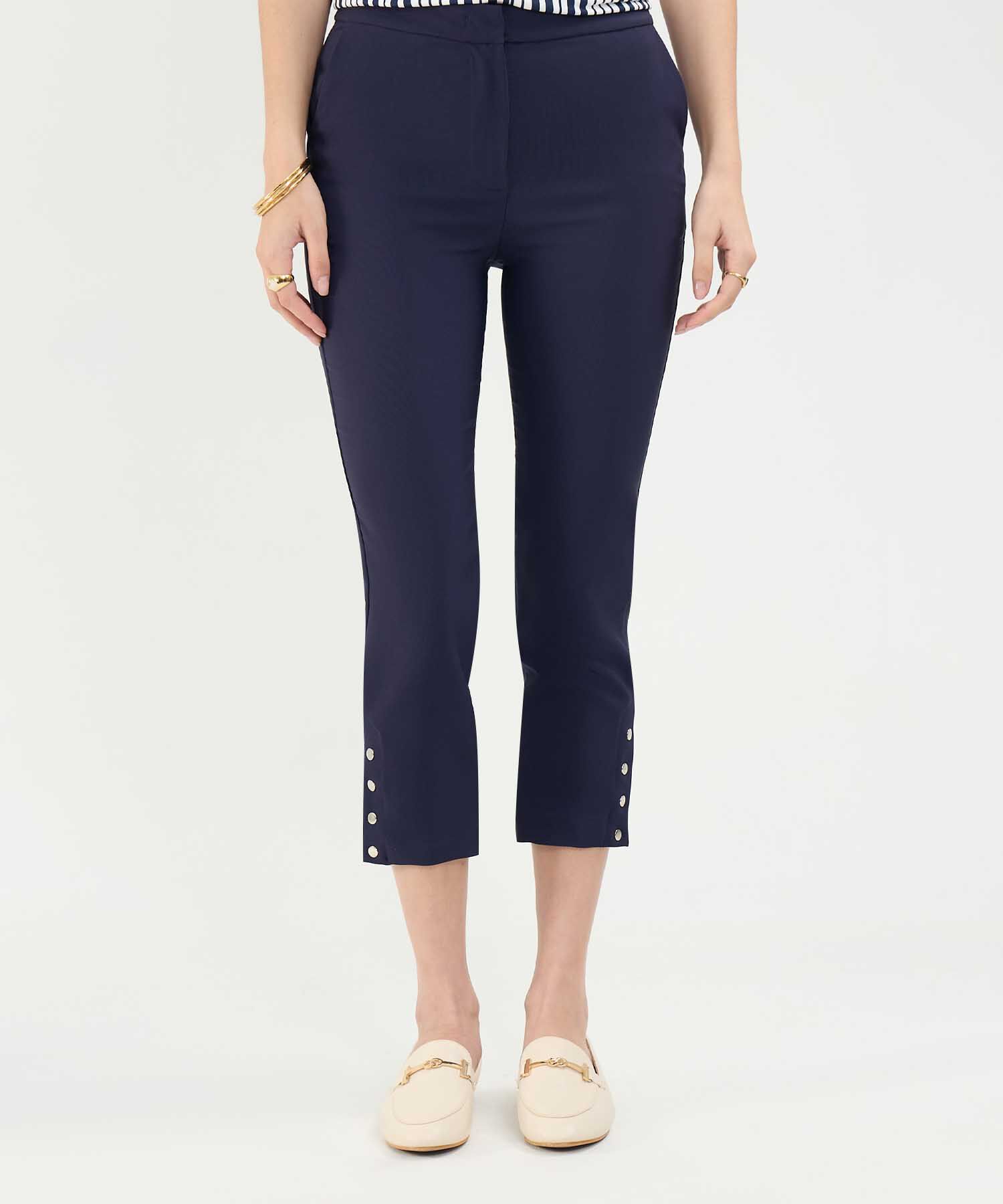 Pantalón Casual con Broches