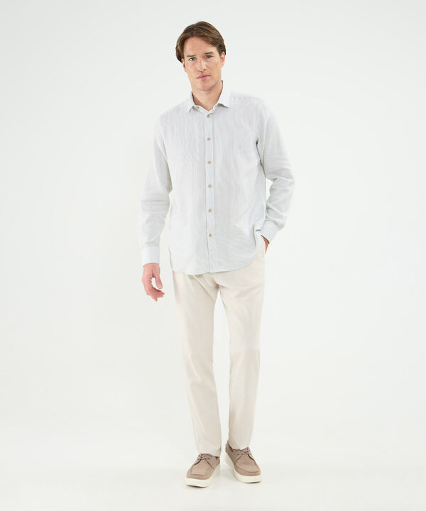 Camisa Manga Larga Prete&ntilde;ida