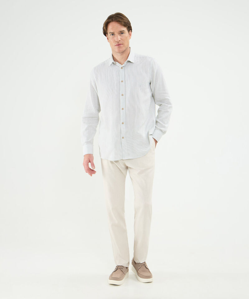 Camisa Manga Larga Prete&ntilde;ida