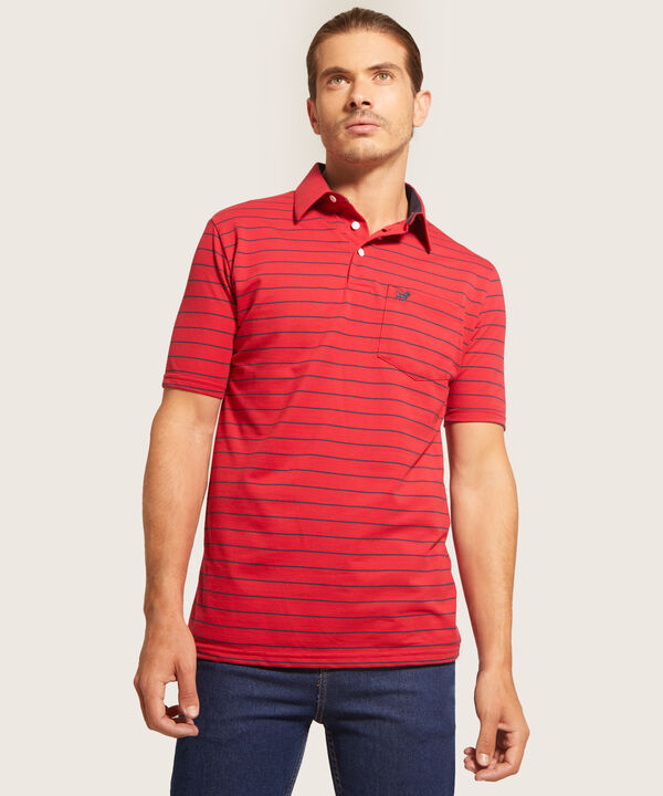 Polo Cuello Duro  Prete&ntilde;ido Bicolor image number null