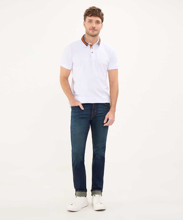 Polo Cuello Tejido