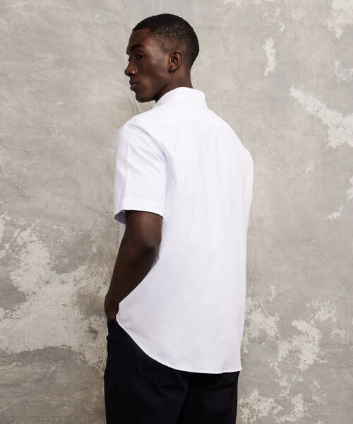 Camisa Manga Corta Oxford