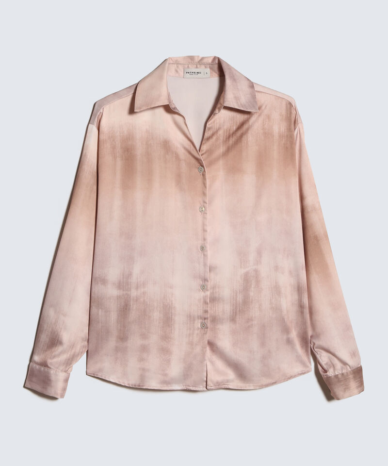 Blusa Satinada Estampada