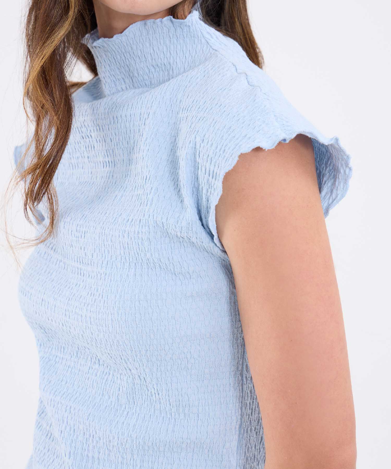 Camiseta Manga Corta Texturizada