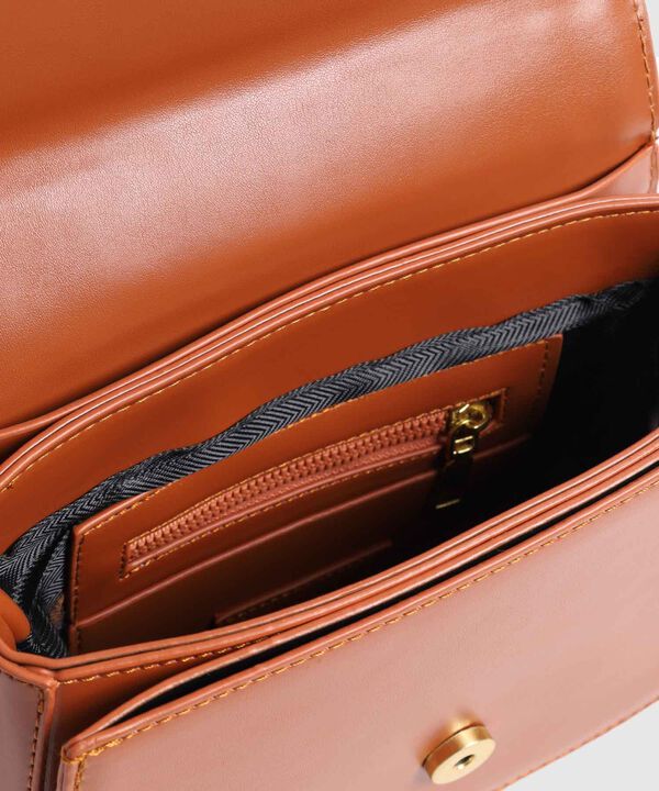 Bolso de Hombro Dise&ntilde;o Curvo Para Mujer