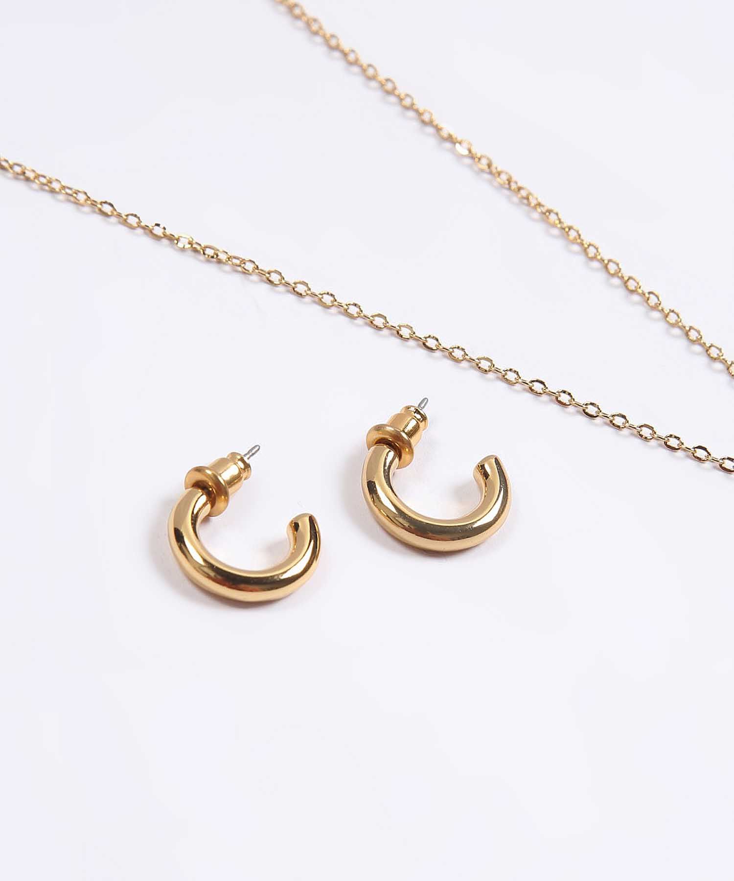 Set De Accesorios Dorados