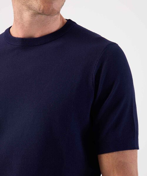 Camiseta de Punto Fino para Hombre Manga Corta image number null