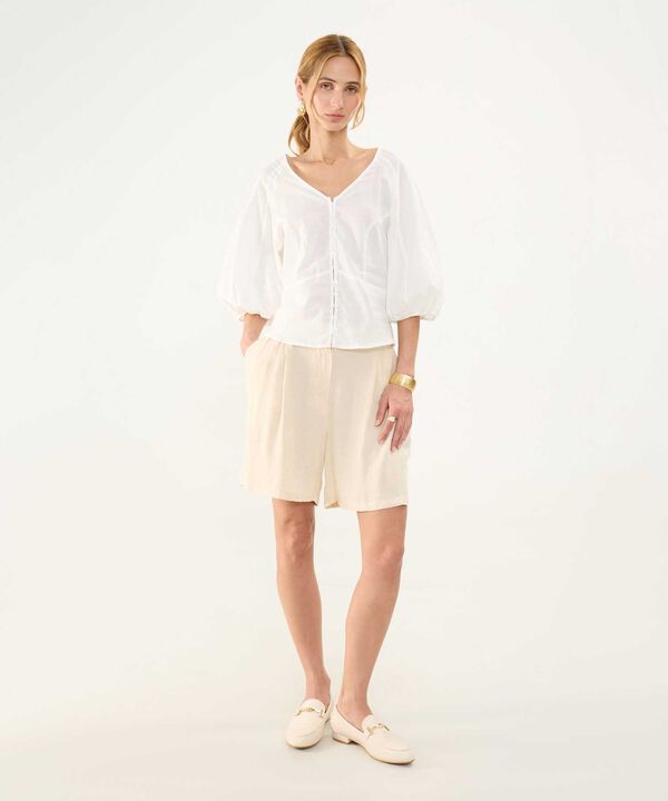 Blusa Escote en V