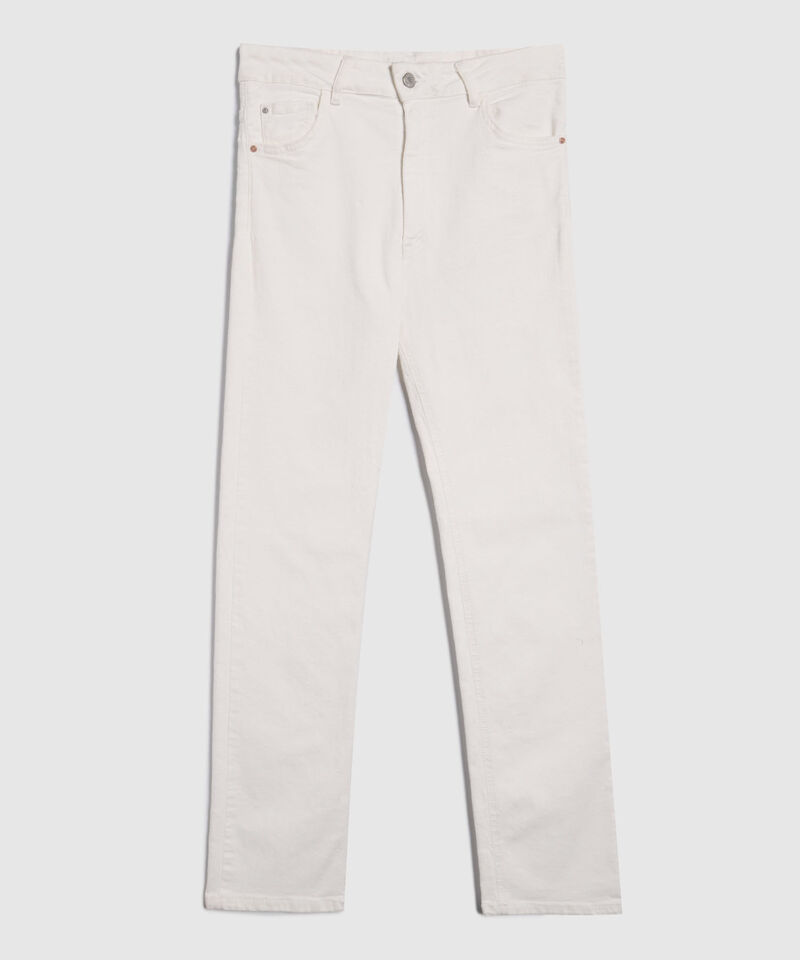 Jean Jean Straight Tono Off White