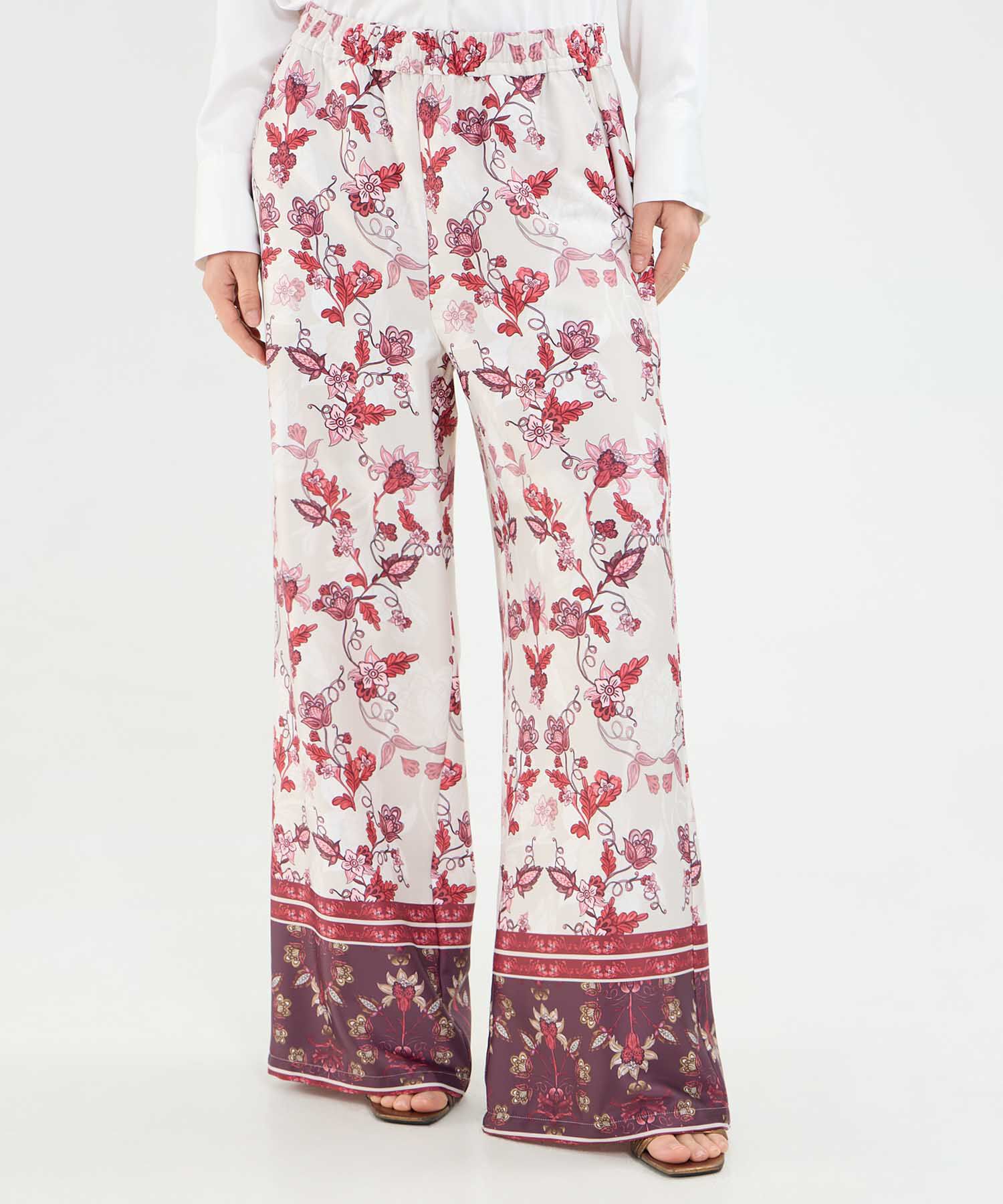 Pantalón estampado para mujer