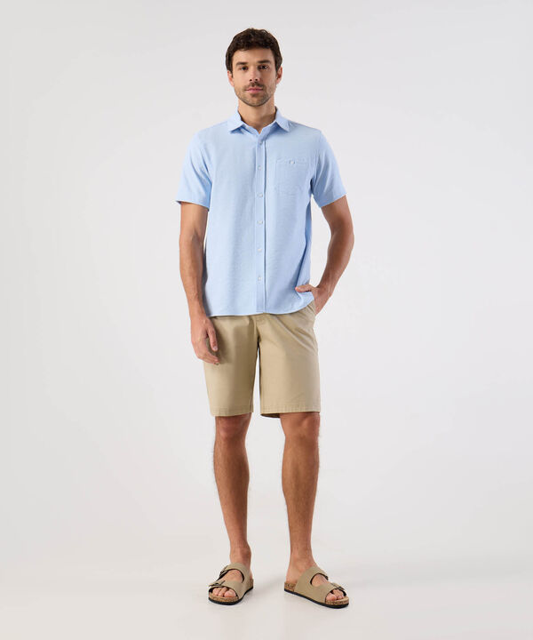 Bermuda Chino Casual Para Hombre