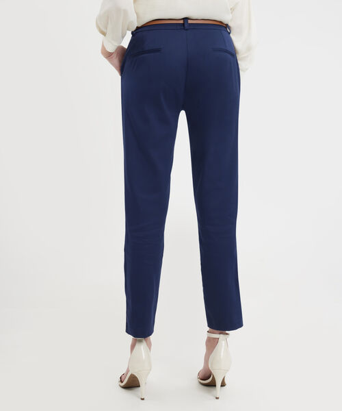 Pantalon Basico Bolsillos Diagonal