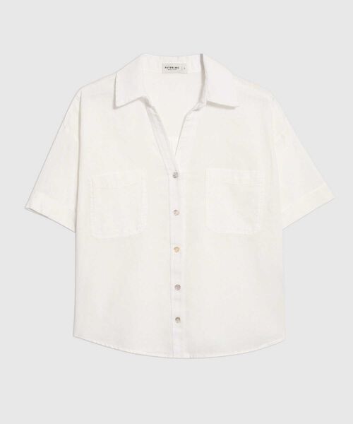 Camisa Resort en Efecto Lino