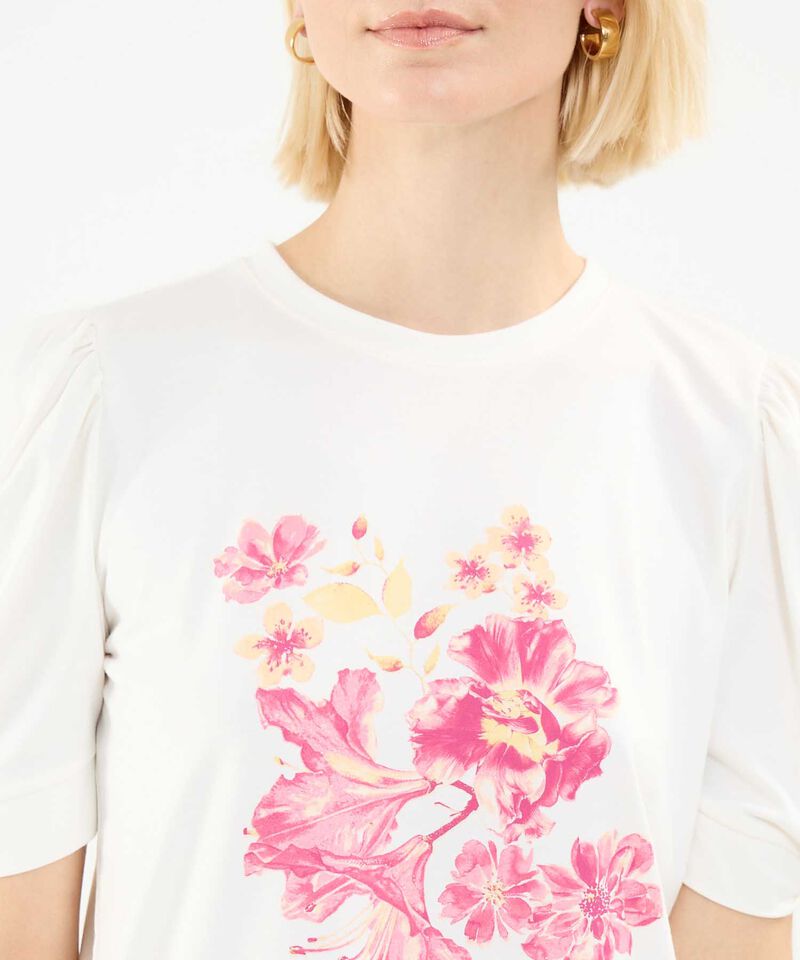 Camiseta Estampado Floral
