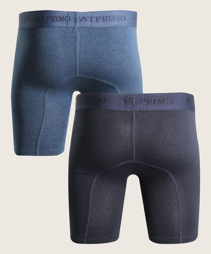 Boxer Pack X2 Largo Unicolor