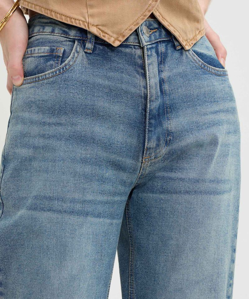 Jean Straight Con Pinza