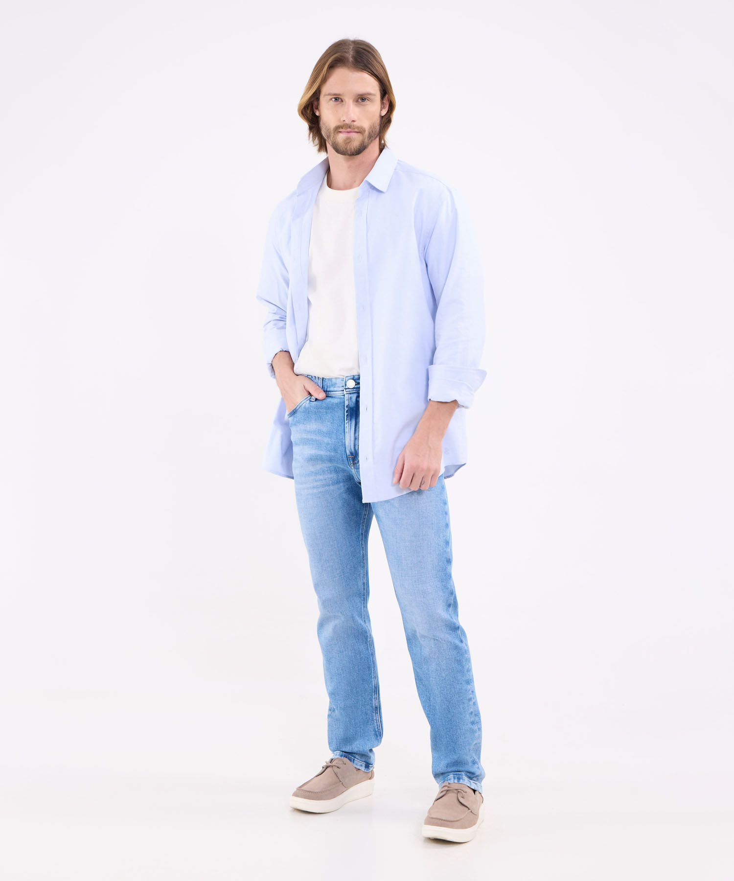 Jean Slim Para Hombre