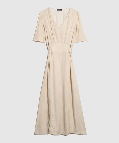 Vestido Estampado Escote en V