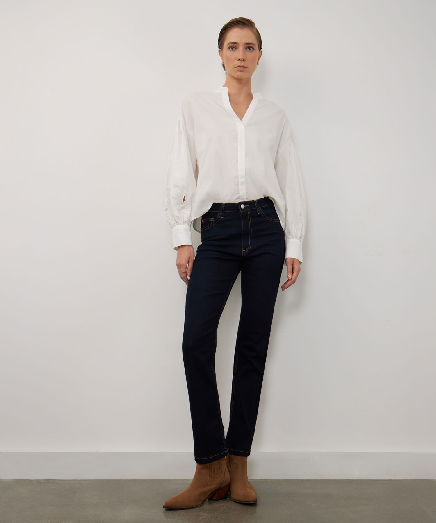 Jean Jean Femenino Straight Tono Raw