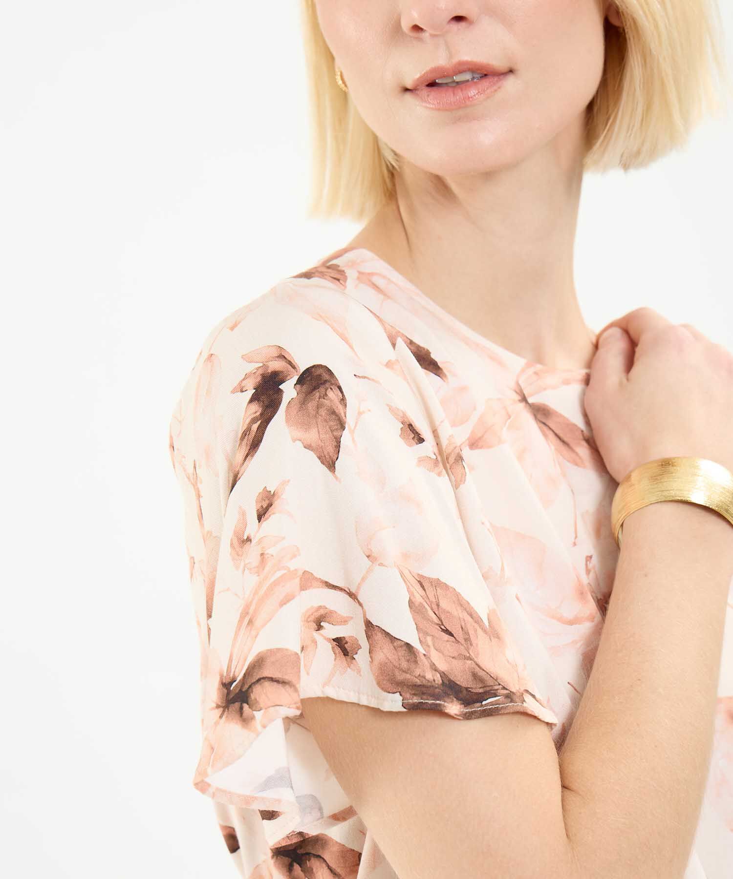 Blusa Estampado Botánico