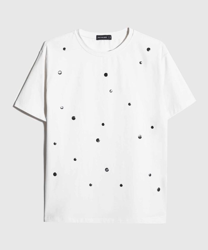 Camiseta con Broches