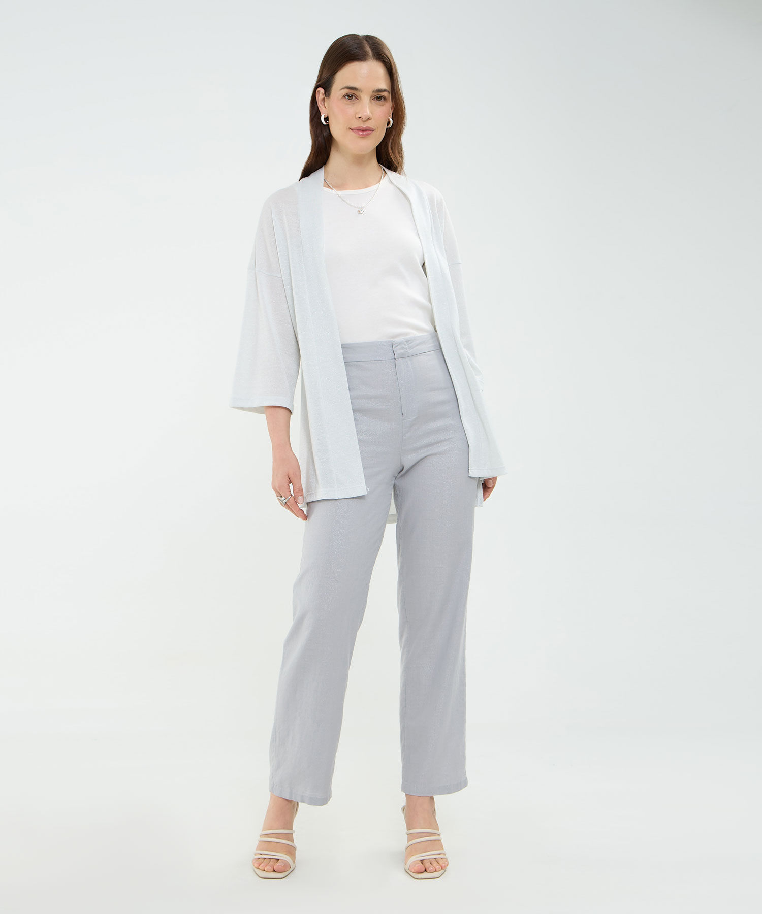 Pantalón en Efecto Lino