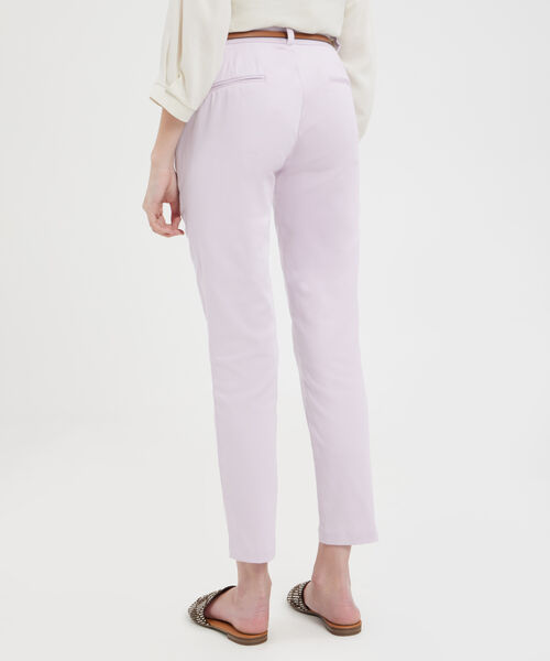 Pantalon Basico Bolsillos Diagonal