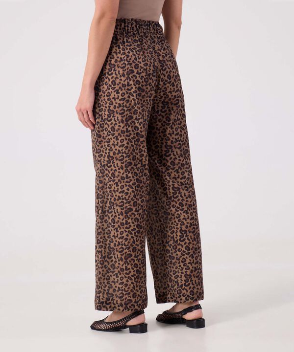 Pantalon Estampado Fluido 