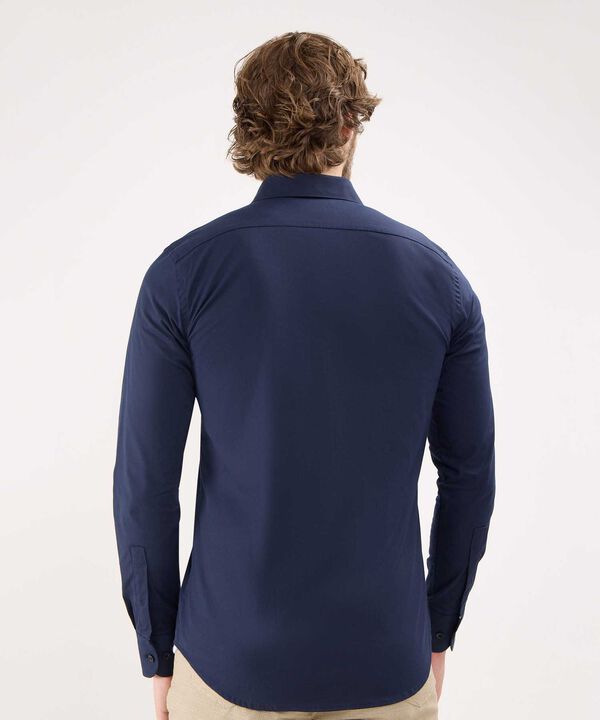 Camisa Corbatera Manga Larga