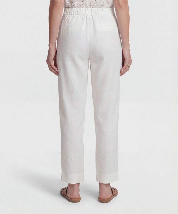 Pantal&oacute;n Cl&aacute;sico Con Pinzas Para Mujer