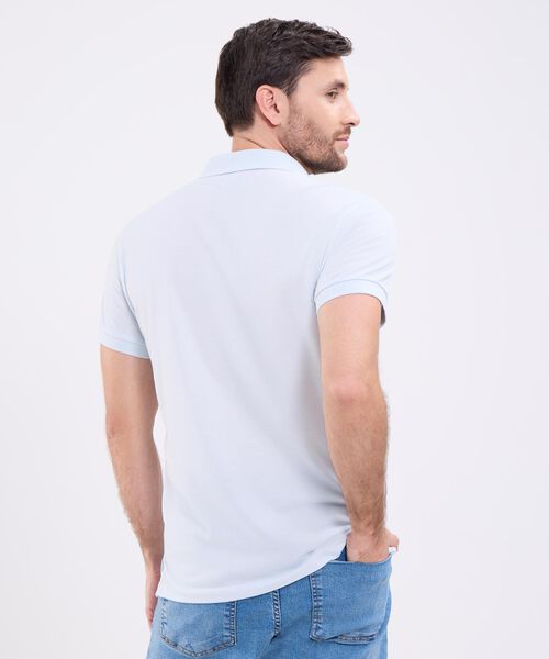 Polo Unicolor Para Hombre