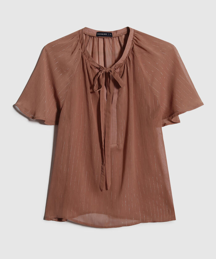 Blusa Escote Redondo