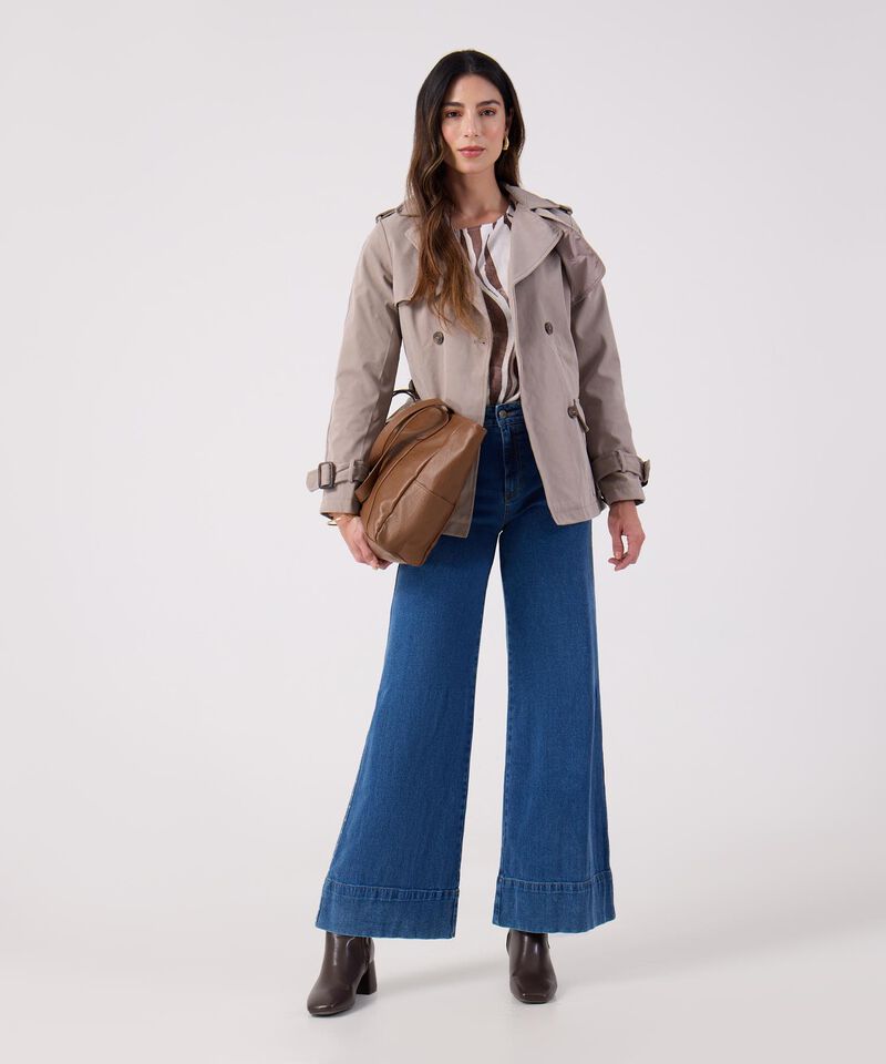 Blusa Estampada Cuello Redondo 