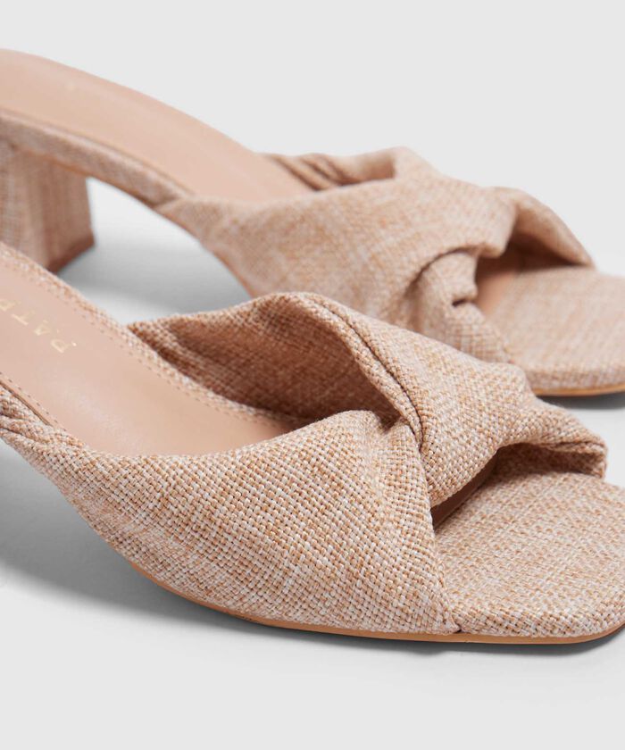 Sandalias Tacón Para Mujer
