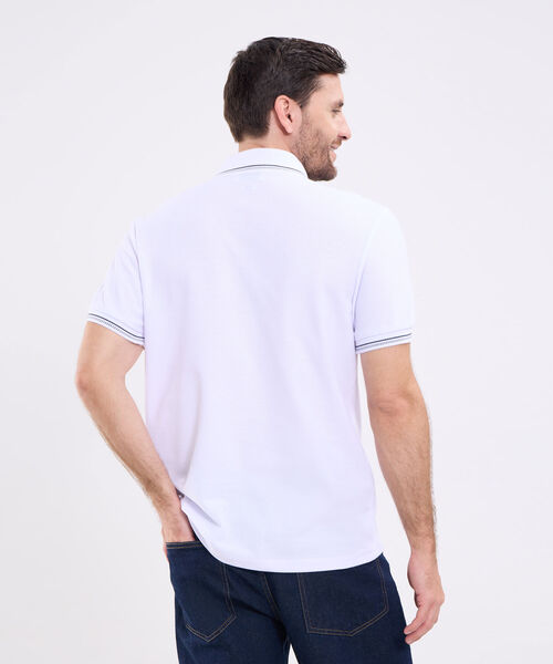 Polo Unicolor Para Hombre