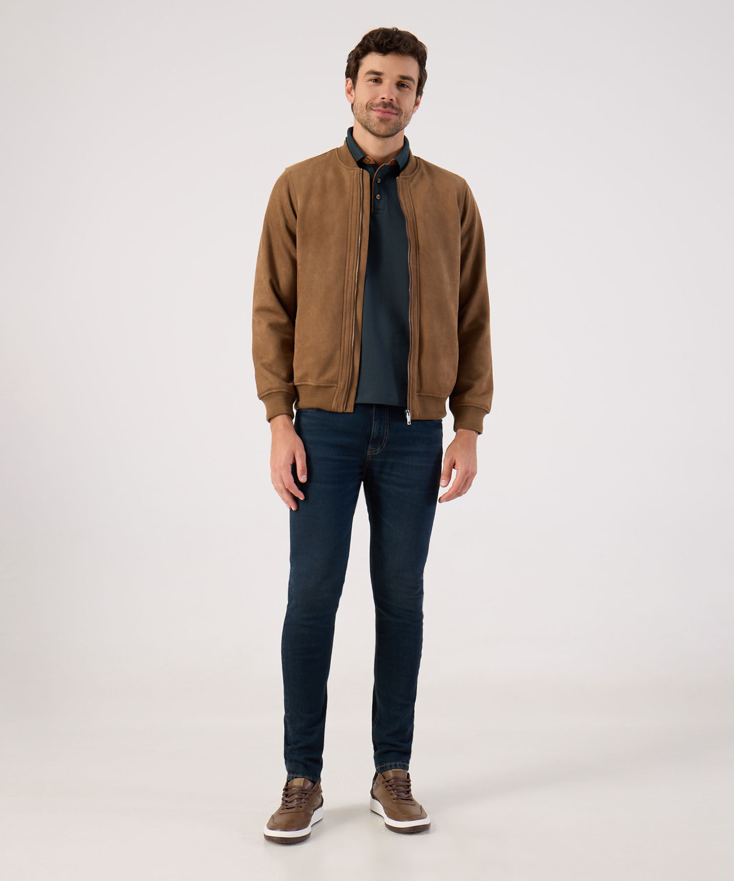 Jeans Skinny Con Costuras Para Hombre