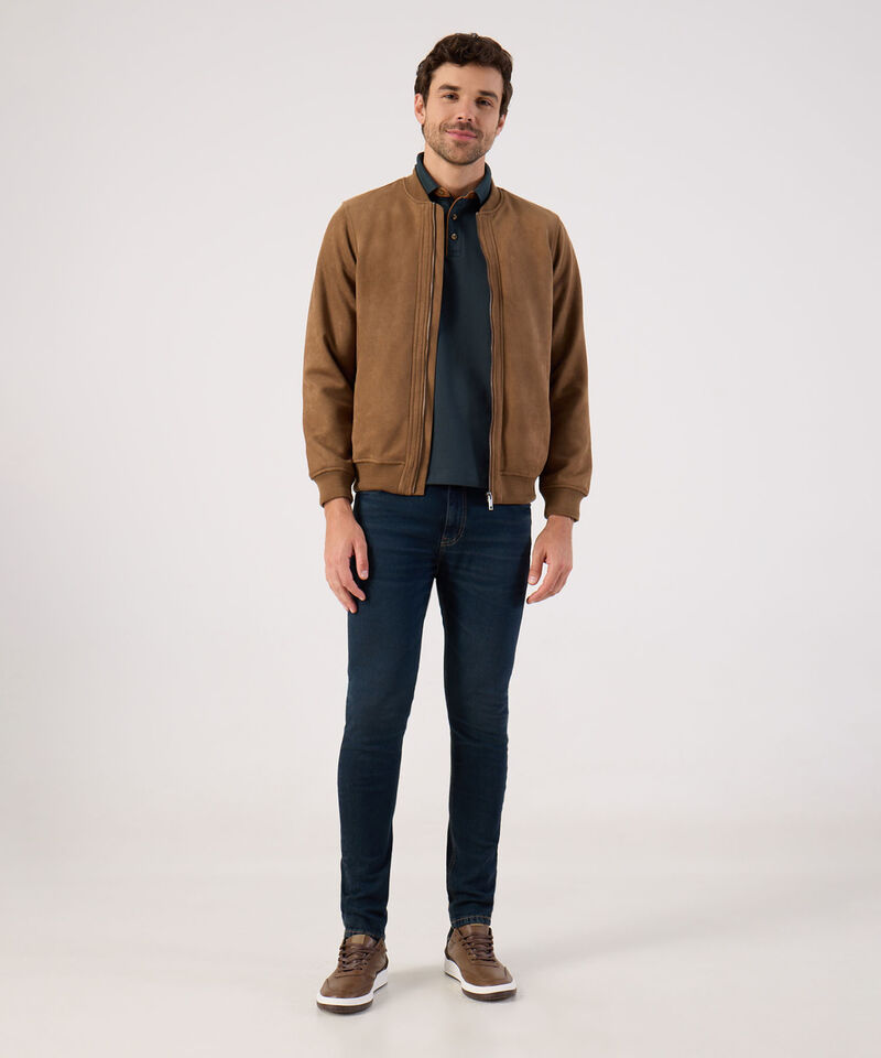 Jeans Skinny Con Costuras Para Hombre