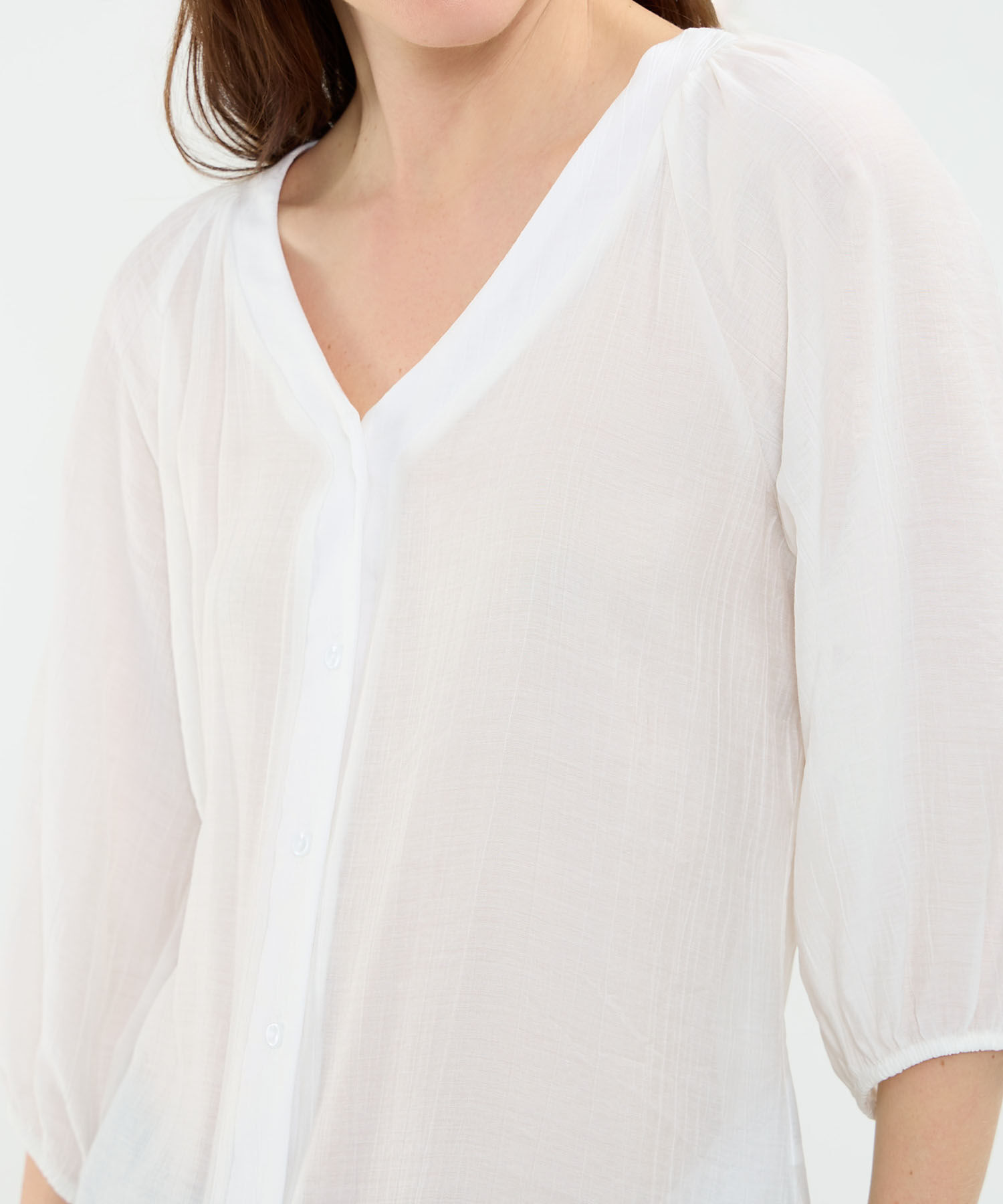 Blusa Escote en V