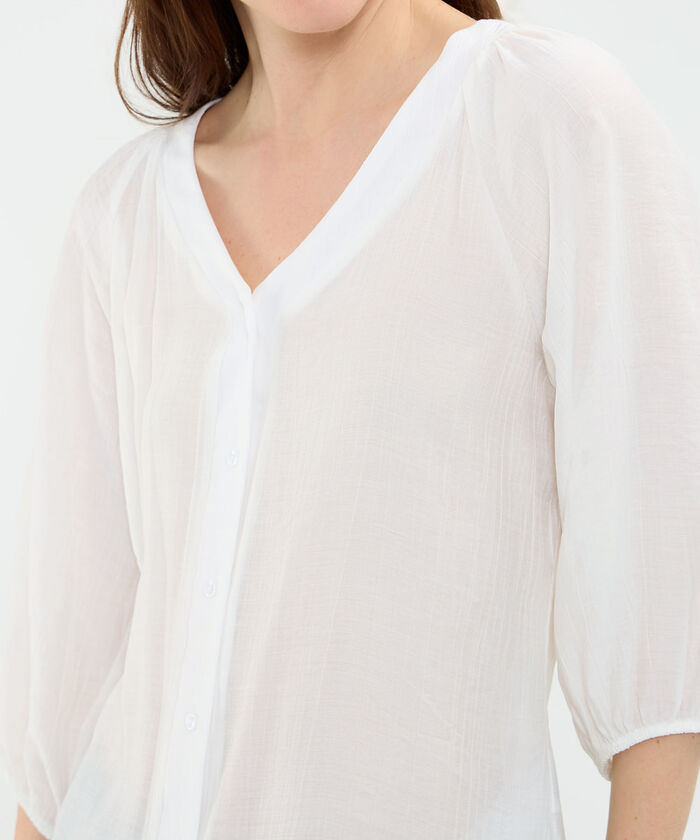 Blusa Escote en V