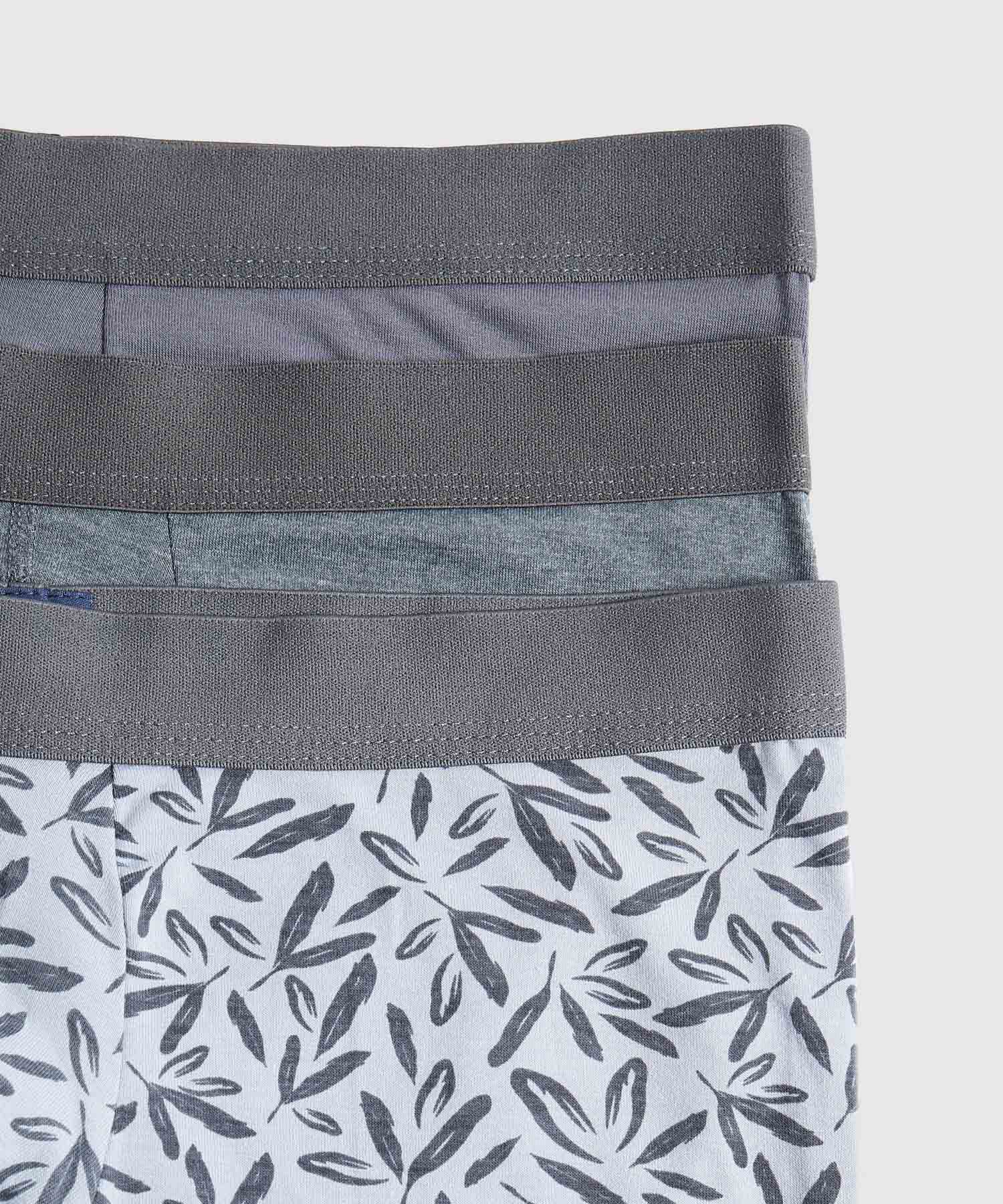 Pack X 3 Boxer Medio En Algodón 