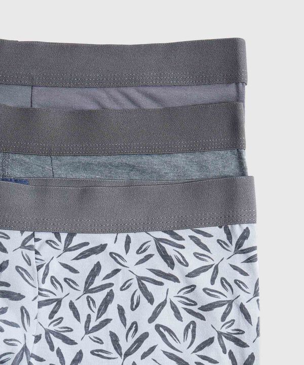 Pack X 3 Boxer Medio En Algod&oacute;n 