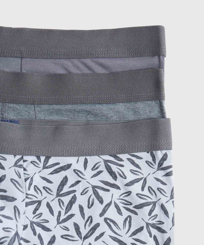 Pack X 3 Boxer Medio En Algodón 