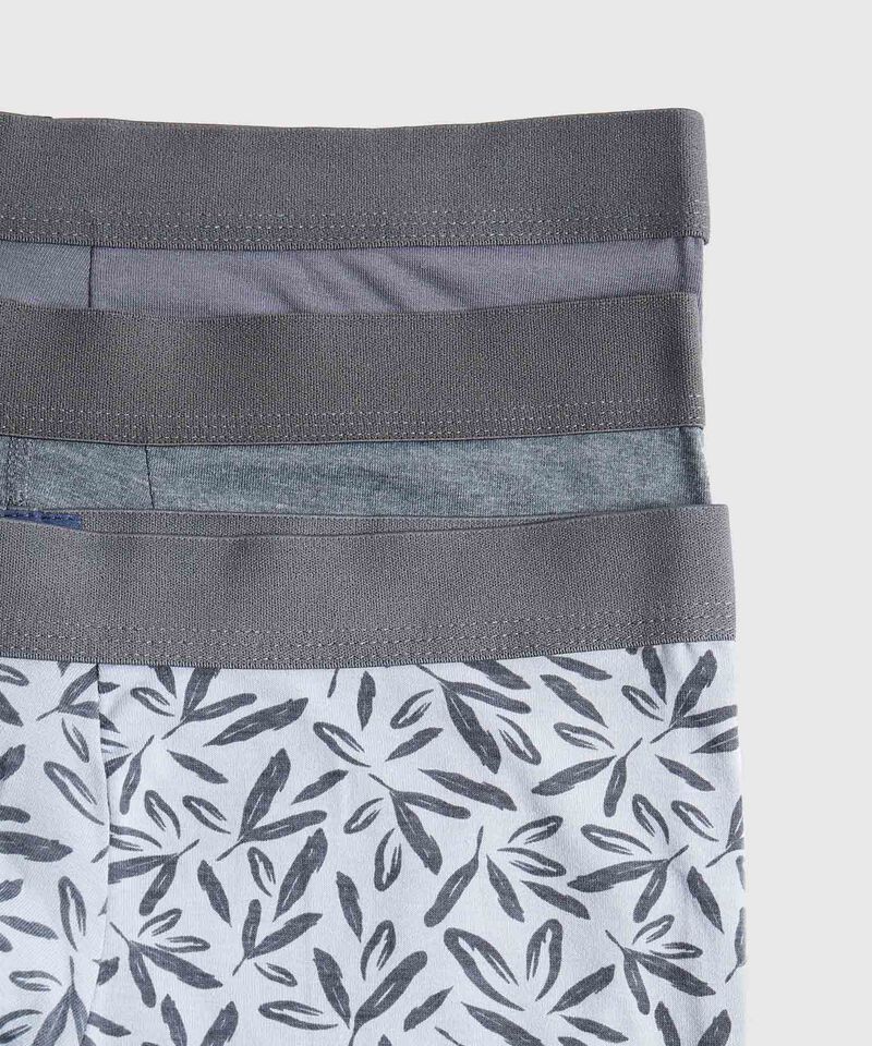 Pack X 3 Boxer Medio En Algod&oacute;n 