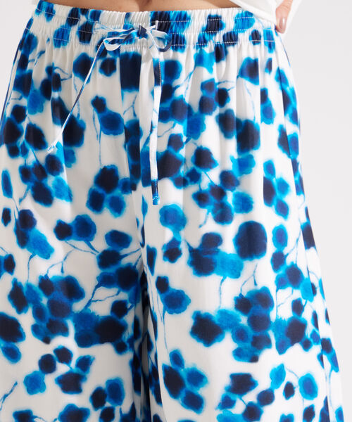 Pantalón Culotte Con Estampado image number null