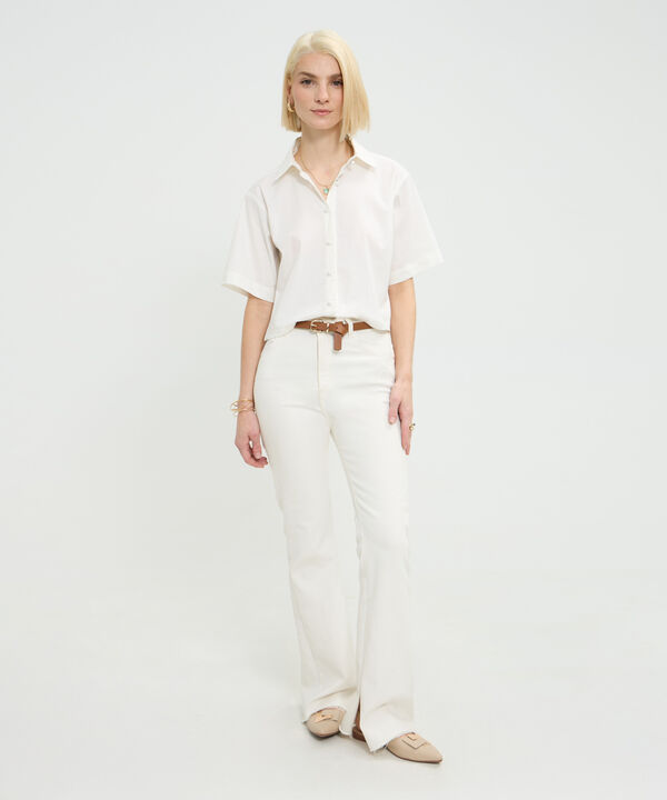 Camisa Unicolor Boxy