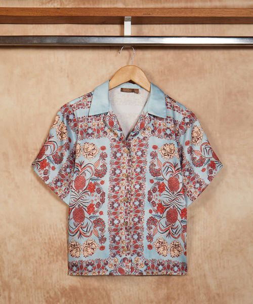 Camisa Resort Estampada Campaña Beatriz Camacho