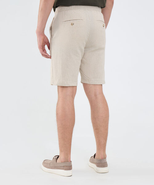 Bermuda En Lino Con Bolsillos image number null