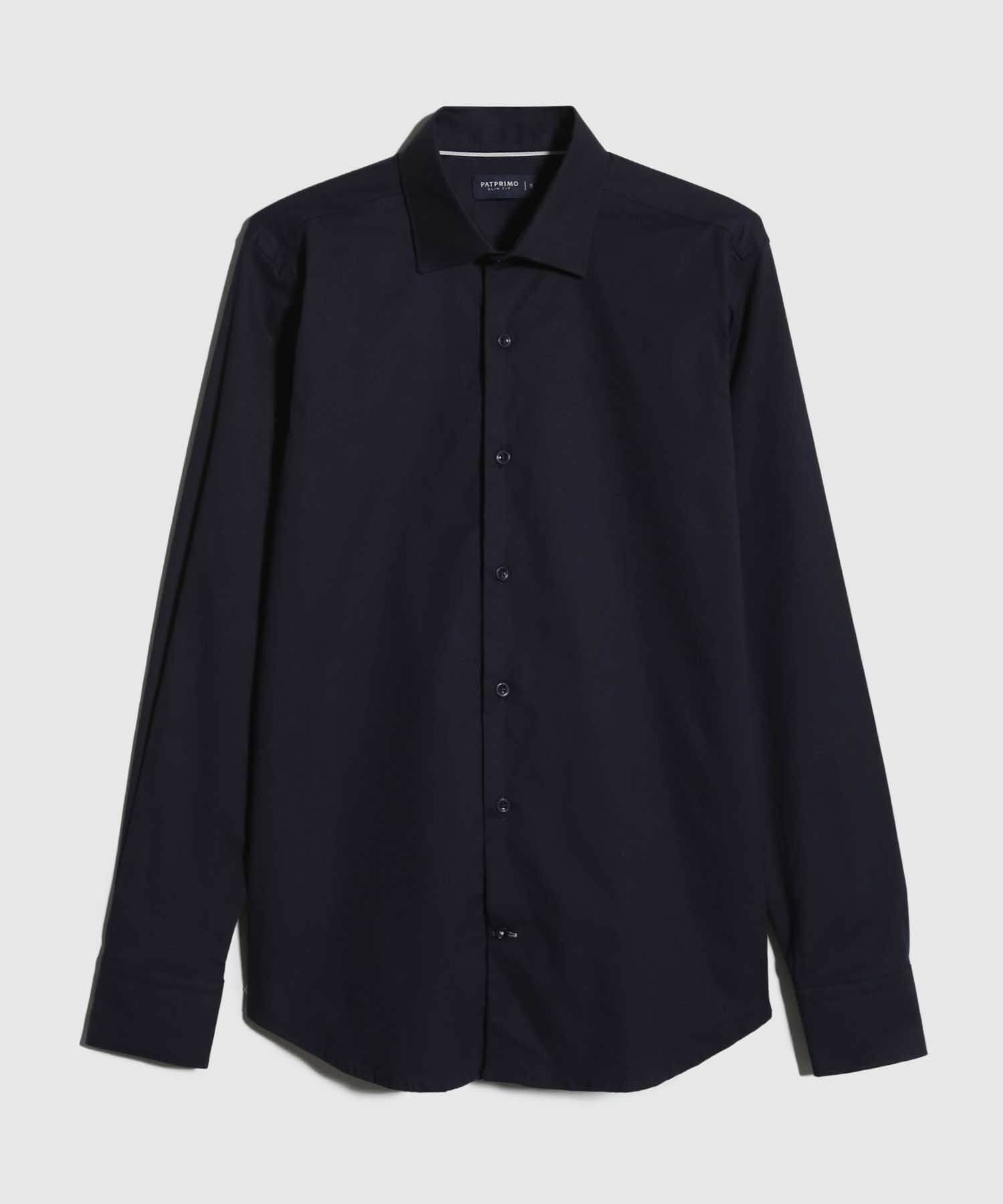 Camisa Corbatera Manga Larga